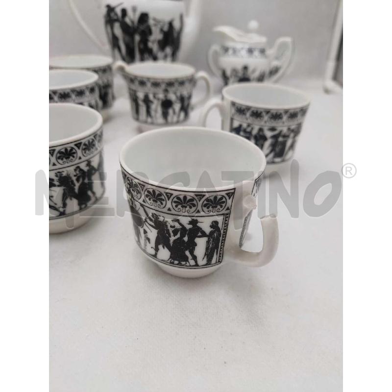SERVIZIO TAZZINE JUEGO CAFFE' GRECO CON 5 TINE | Mercatino dell'Usato Settimo torinese 5