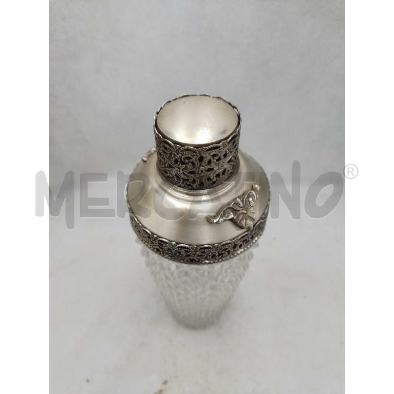 SHAKER CRISTALLO CON TAPPO GRIGIO | Mercatino dell'Usato Settimo torinese 3