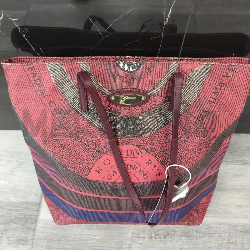 SHOPPER DONNA GATTINONI ROSSA FANTASIA  | Mercatino dell'Usato Settimo torinese 1