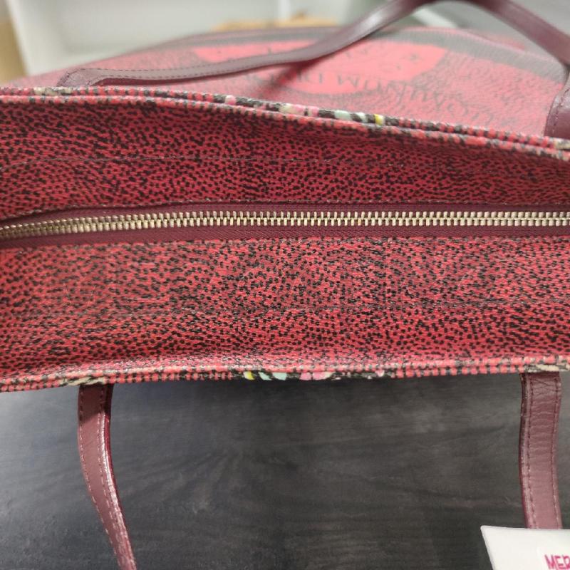 SHOPPER DONNA GATTINONI ROSSA FANTASIA  | Mercatino dell'Usato Settimo torinese 5