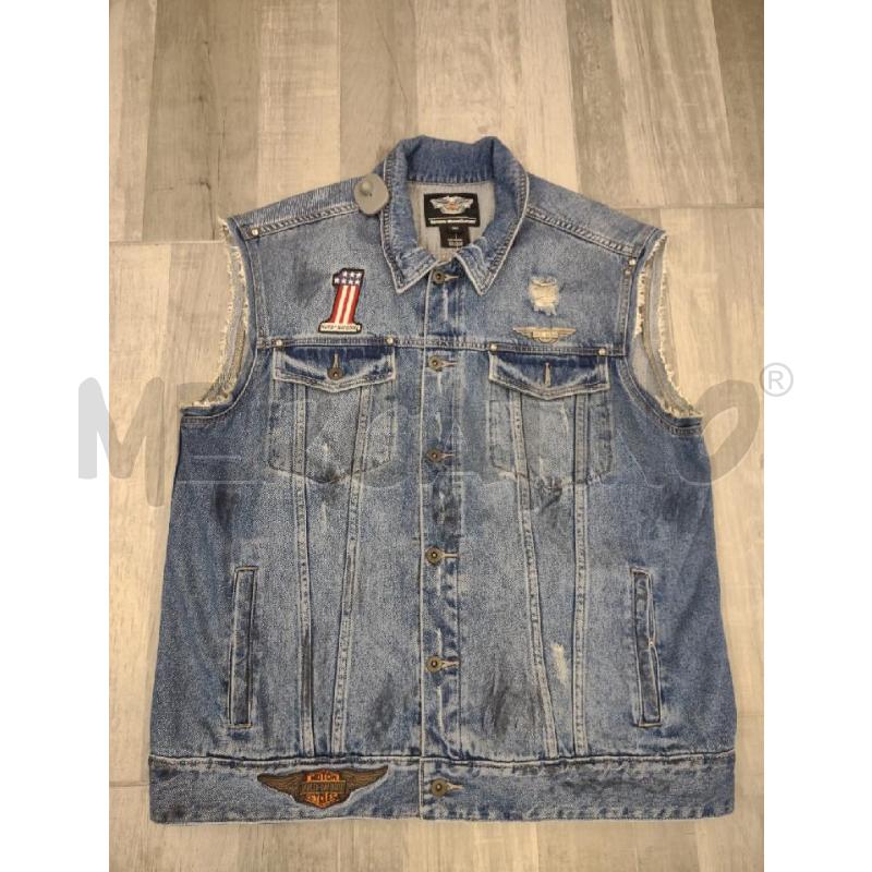 SMANICATO UOMO JEANS HARLEY DAVIDSON GENUINE MOTORCLOTHERS | Mercatino dell'Usato Settimo torinese 1