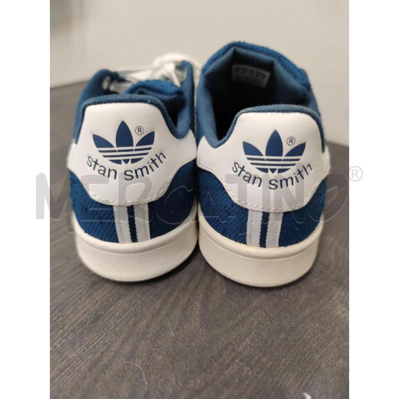 SNEAKERS ADIDAS STAN SMITH BLU MOTIVO RILIEVO | Mercatino dell'Usato Settimo torinese 5