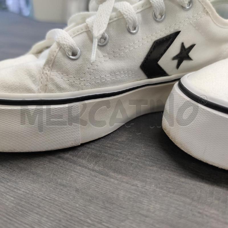 SNEAKERS BAMBINO/A STAR REPLAY PLATFORM BIANCHE | Mercatino dell'Usato Settimo torinese 4