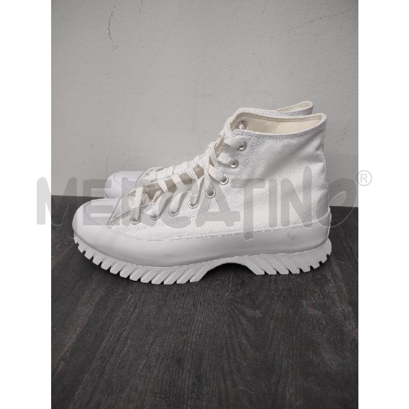 SNEAKERS CONVRESE BIANCHE CHUCK TAYLOR LUGGED 2.0  | Mercatino dell'Usato Settimo torinese 3