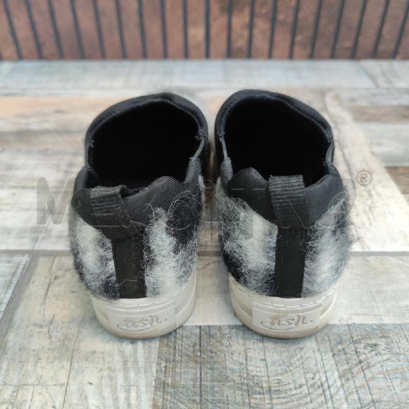 SNEAKERS DONNA ASH QUADRETT LANETTA NERO BIANCO | Mercatino dell'Usato Settimo torinese 3