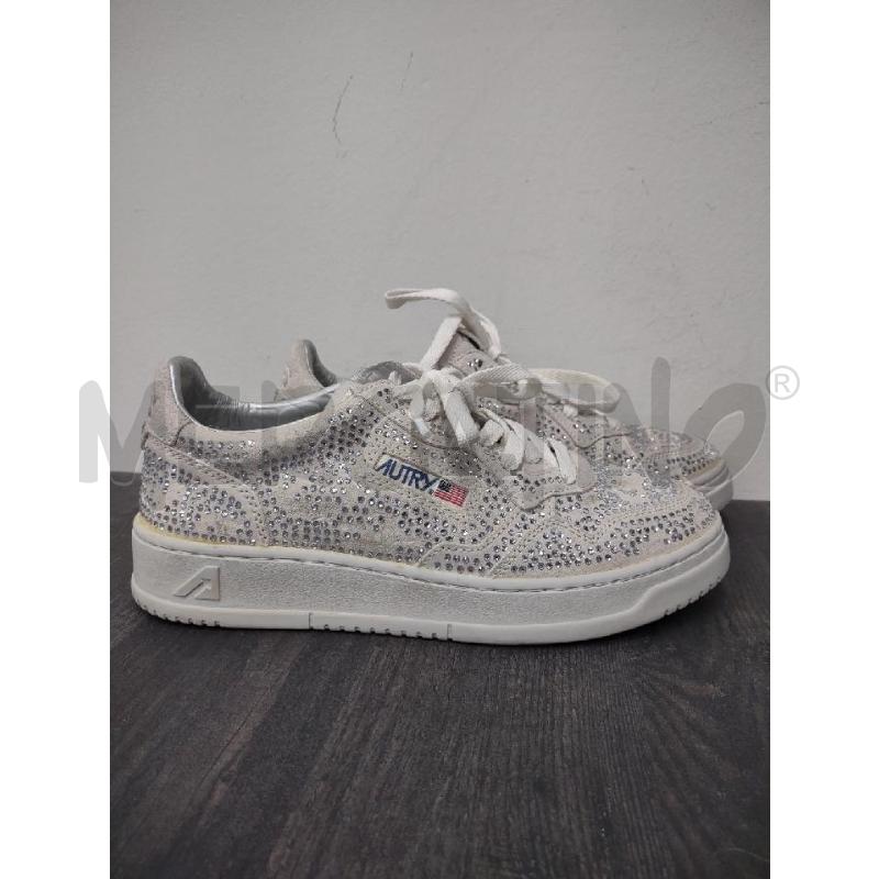 SNEAKERS DONNA AUTRY GRIGIO CHIARO BRILLANTINI | Mercatino dell'Usato Settimo torinese 2