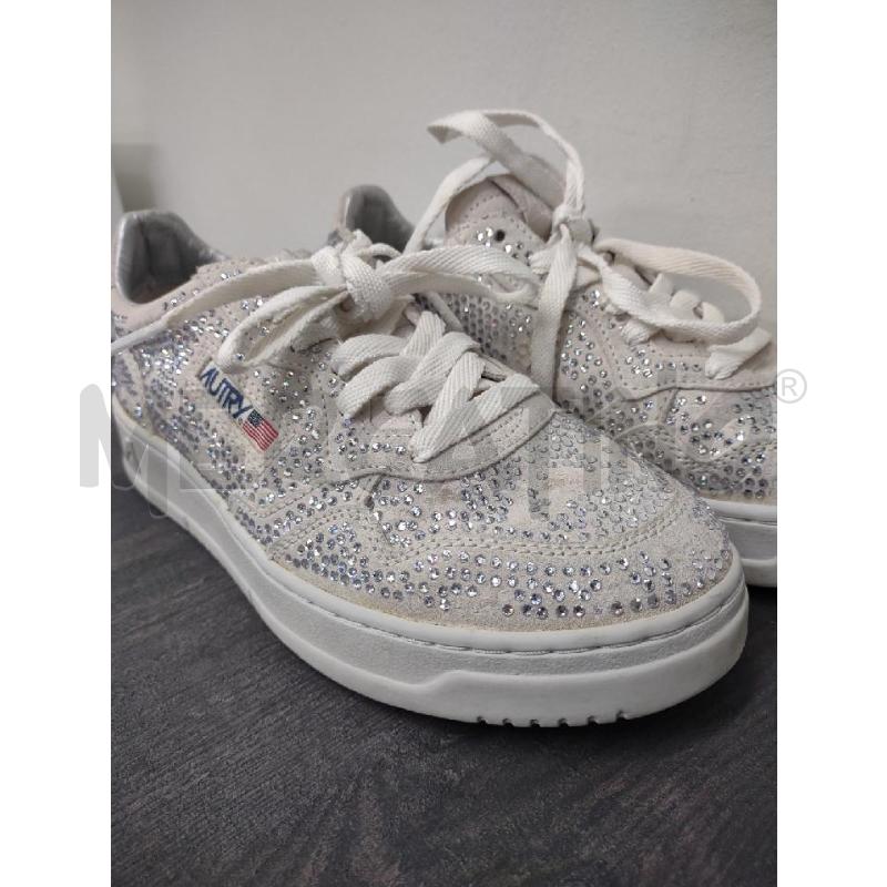 SNEAKERS DONNA AUTRY GRIGIO CHIARO BRILLANTINI | Mercatino dell'Usato Settimo torinese 3