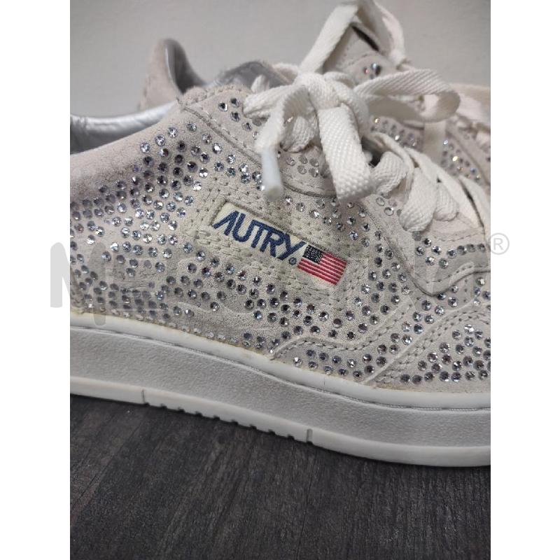 SNEAKERS DONNA AUTRY GRIGIO CHIARO BRILLANTINI | Mercatino dell'Usato Settimo torinese 4