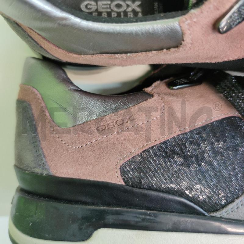 SNEAKERS DONNA GEOX ROSA GRIGIO SCAMOSC | Mercatino dell'Usato Settimo torinese 4
