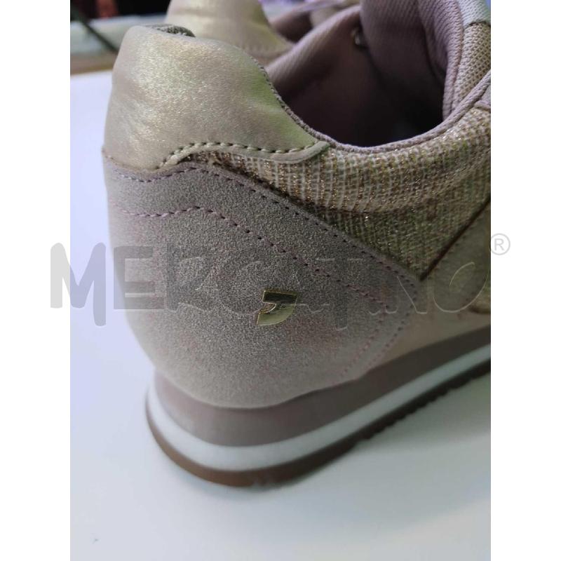 SNEAKERS DONNA GIOSEPPO BEIGE FILI LUREX DORATI | Mercatino dell'Usato Settimo torinese 4