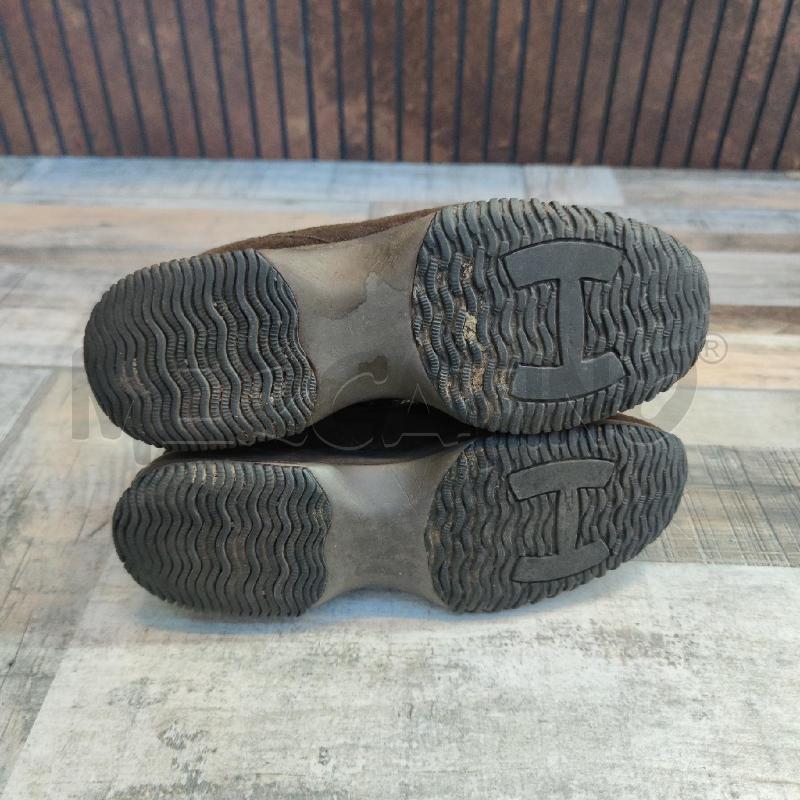 SNEAKERS DONNA HOGAN MARRONI PAILLETTES | Mercatino dell'Usato Settimo torinese 4