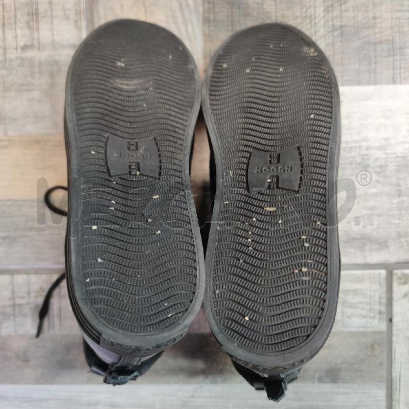 SNEAKERS DONNA HOGAN NERE SCAMOSCIATE VERNICE PELLE  | Mercatino dell'Usato Settimo torinese 4