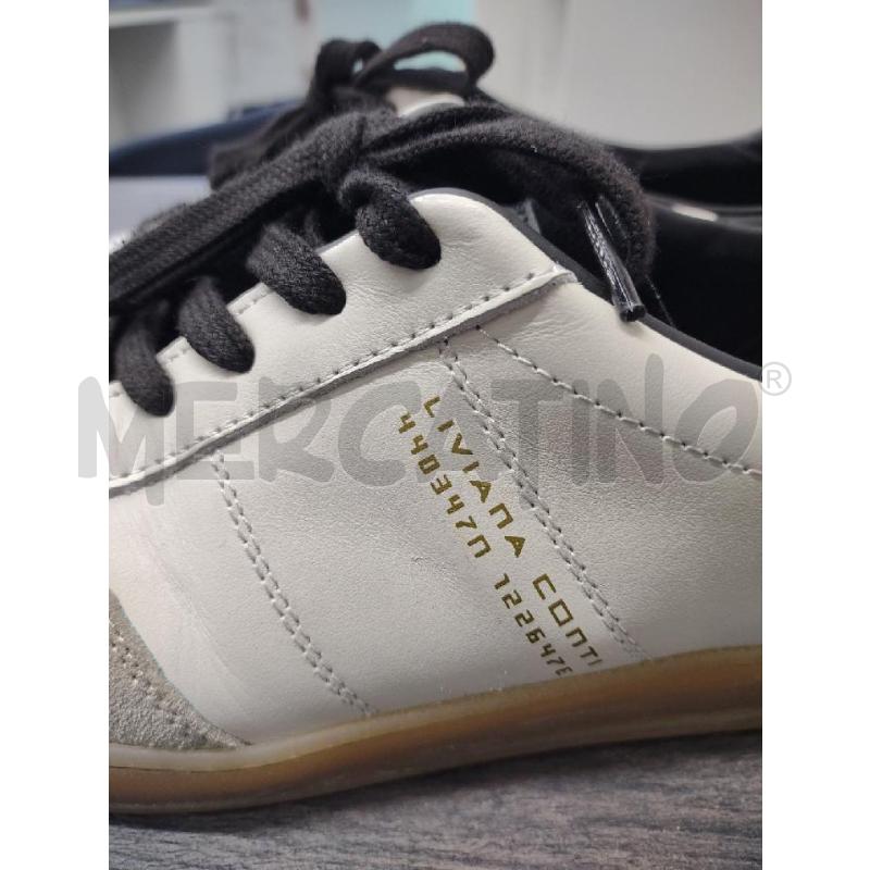 SNEAKERS DONNA LIVIANA CONTI PELLE BIANCA  | Mercatino dell'Usato Settimo torinese 4