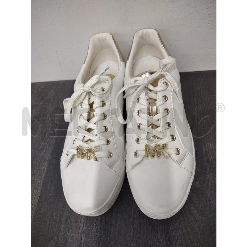 SNEAKERS DONNA MICHAEL KORS BIANCA RETRO ORO | Mercatino dell'Usato Settimo torinese 2