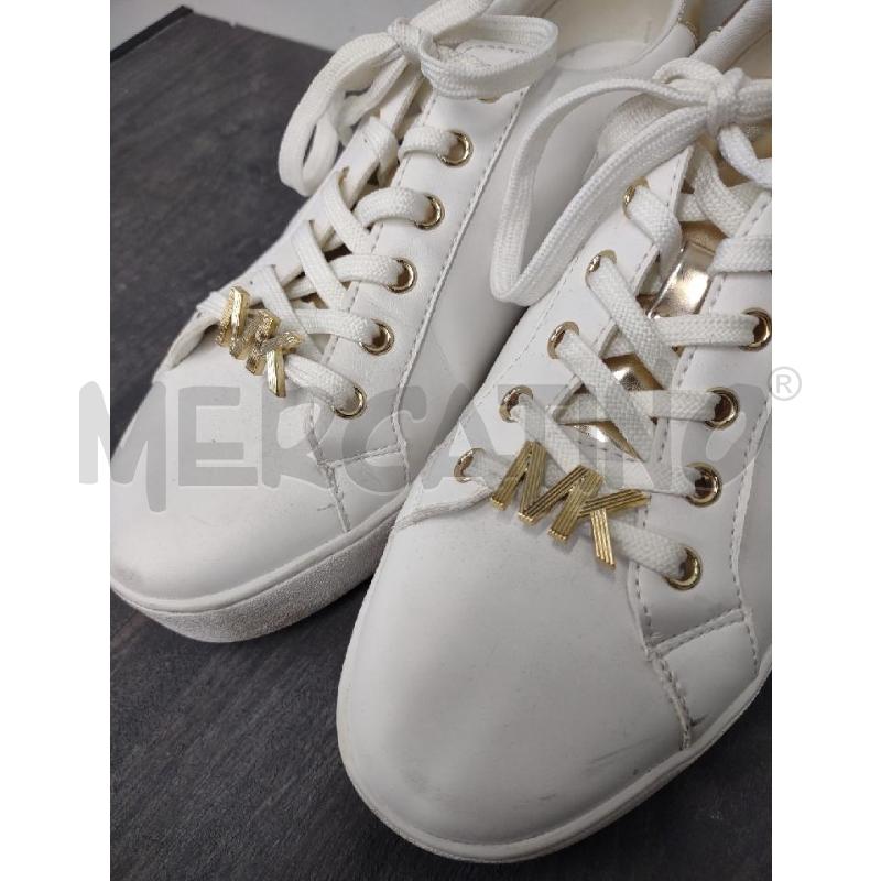 SNEAKERS DONNA MICHAEL KORS BIANCA RETRO ORO | Mercatino dell'Usato Settimo torinese 3
