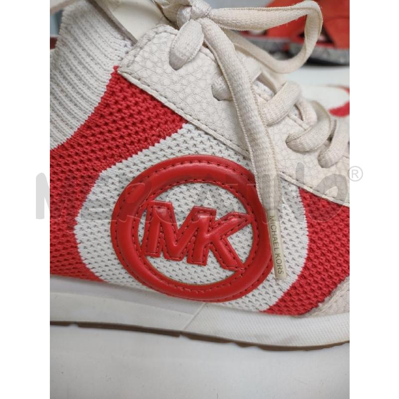 SNEAKERS DONNA MICHAEL KORS ROSSE PANNA | Mercatino dell'Usato Settimo torinese 3