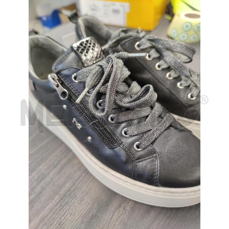 SNEAKERS DONNA NERO GIARDINI PLAATFORM NERE PELLE | Mercatino dell'Usato Settimo torinese 3