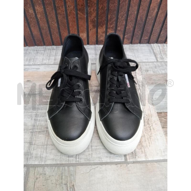 SNEAKERS DONNA SUPERGA PLATFORM NERE | Mercatino dell'Usato Settimo torinese 1