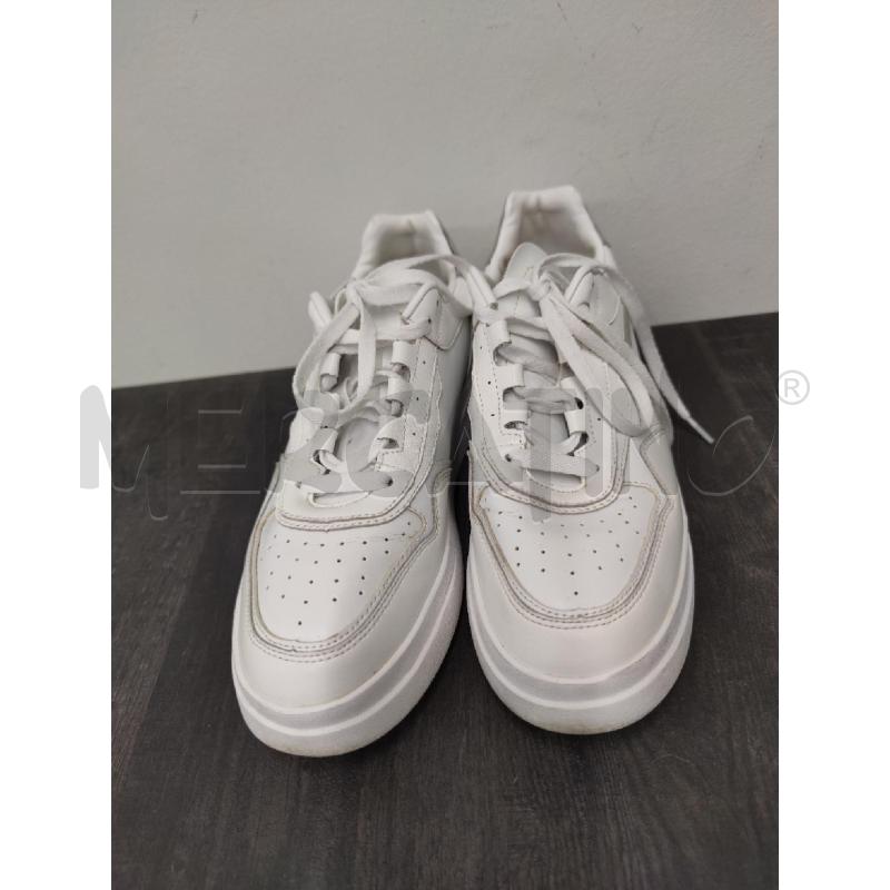 SNEAKERS DONNA W6YZ BIANCHE ARGENTO  | Mercatino dell'Usato Settimo torinese 2