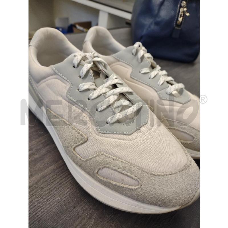 SNEAKERS TIMBERLAND BIANCHE TELA PELLE | Mercatino dell'Usato Settimo torinese 3