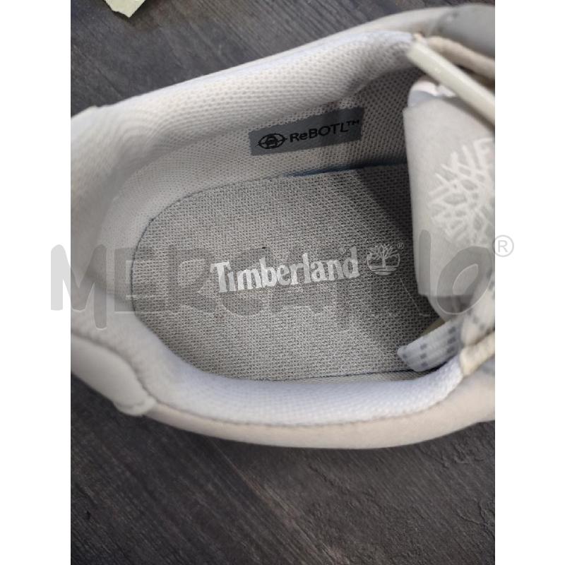 SNEAKERS TIMBERLAND BIANCHE TELA PELLE | Mercatino dell'Usato Settimo torinese 4