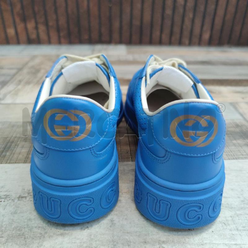 SNEAKERS UNISEX GUCCI PELLE BLU LOGHI | Mercatino dell'Usato Settimo torinese 3