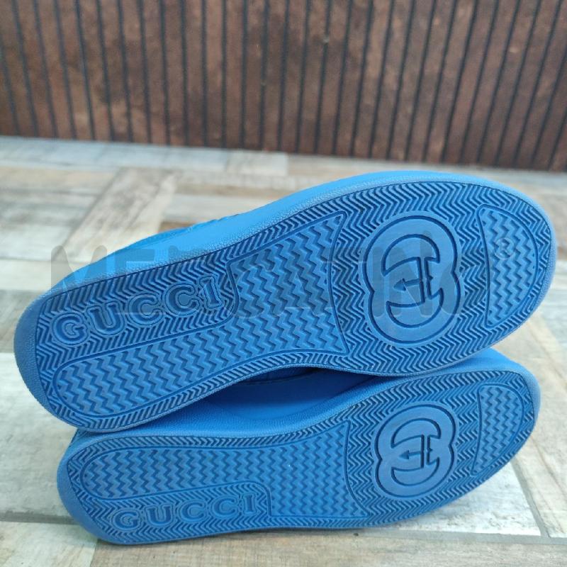 SNEAKERS UNISEX GUCCI PELLE BLU LOGHI | Mercatino dell'Usato Settimo torinese 5