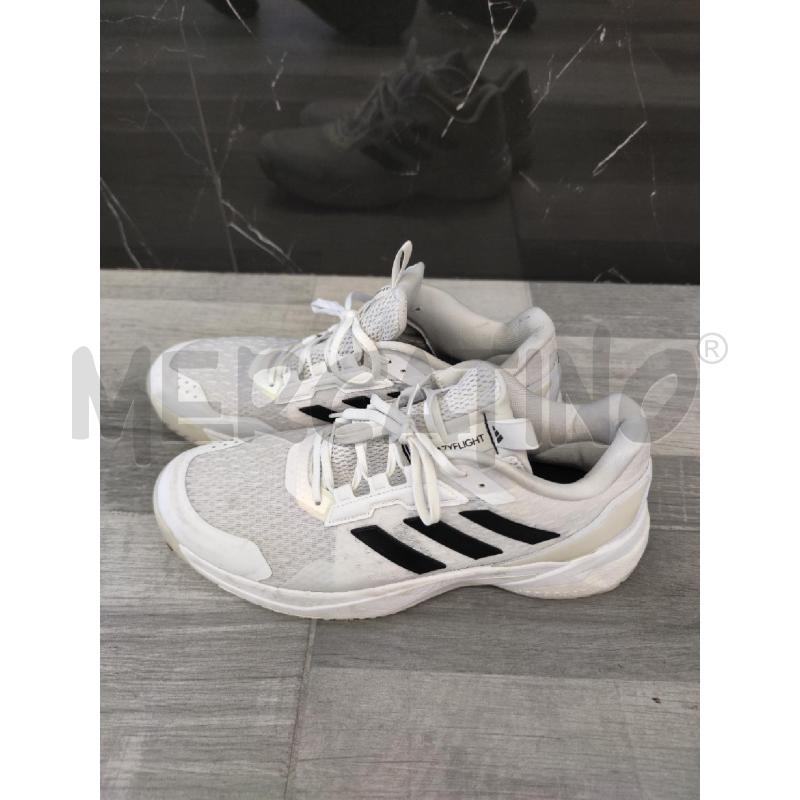 SNEAKERS UOMO ADIDAS CRAZYFLIGHT BIANCHE  | Mercatino dell'Usato Settimo torinese 1