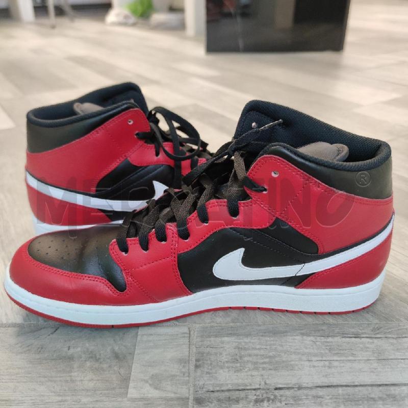 SNEAKERS UOMO AIR JORDAN 1 ROSSE  | Mercatino dell'Usato Settimo torinese 4