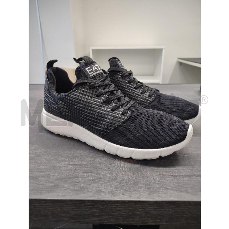 SNEAKERS UOMO EMPORIO ARMANI NERE  | Mercatino dell'Usato Settimo torinese 1