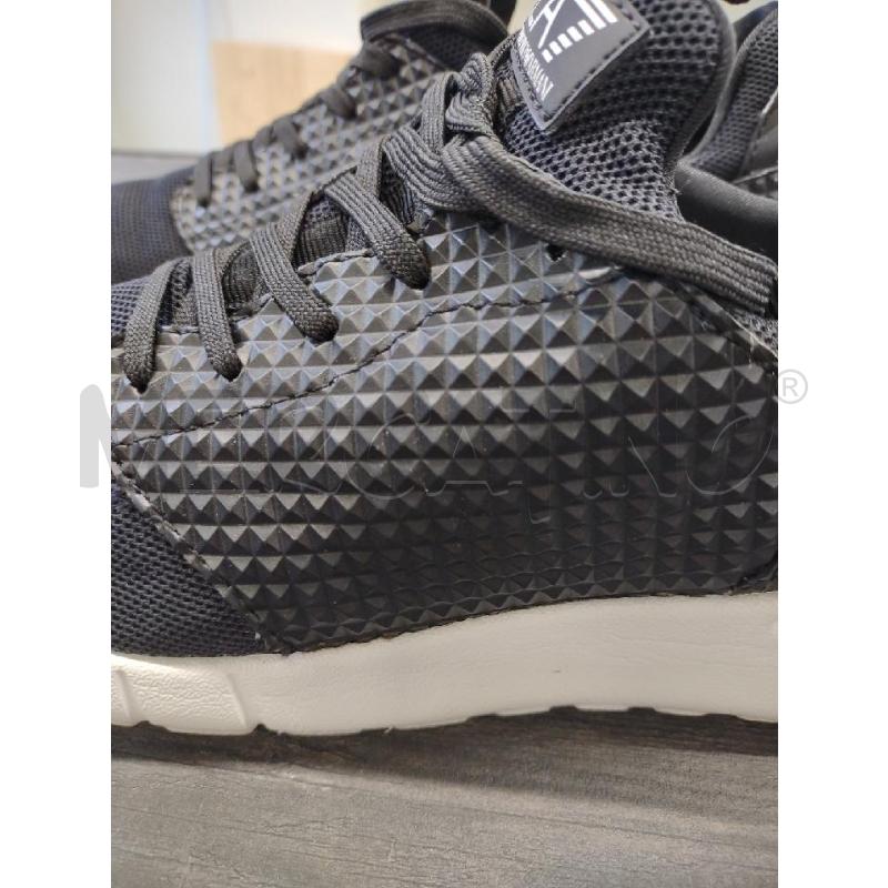 SNEAKERS UOMO EMPORIO ARMANI NERE  | Mercatino dell'Usato Settimo torinese 3