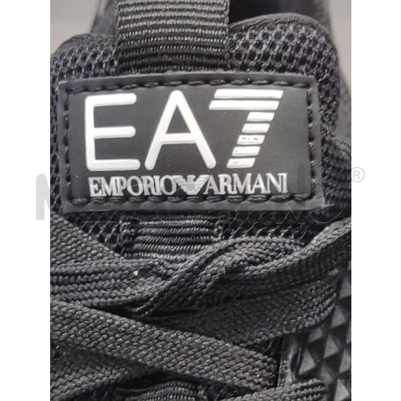 SNEAKERS UOMO EMPORIO ARMANI NERE  | Mercatino dell'Usato Settimo torinese 5