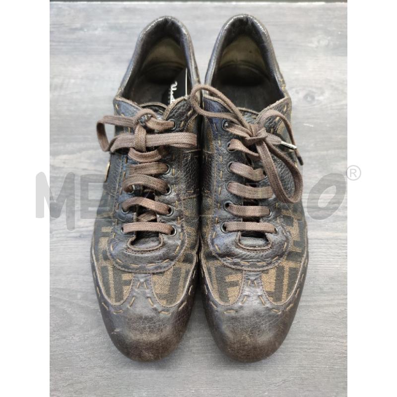 SNEAKERS UOMO FENDI PELLE PARTI MULTILOGO | Mercatino dell'Usato Settimo torinese 2