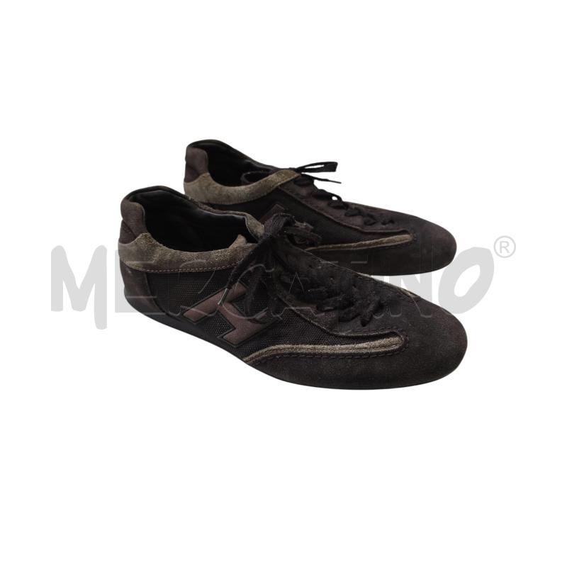 SNEAKERS UOMO HOGAN MARRONI SCAMOSCIATE BASSE | Mercatino dell'Usato Settimo torinese 1