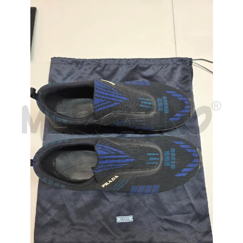 SNEAKERS UOMO PRADA MOD 403223 NERE BLU | Mercatino dell'Usato Settimo torinese 1