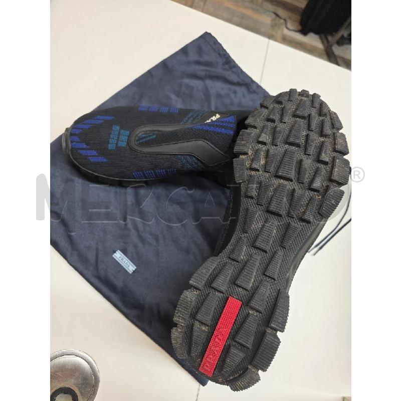 SNEAKERS UOMO PRADA MOD 403223 NERE BLU | Mercatino dell'Usato Settimo torinese 3
