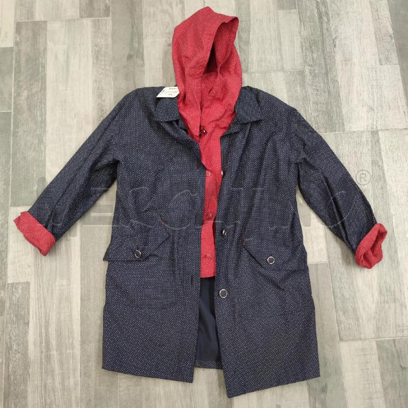 SOPRABITO+GILET EMIL JOE BLU ROSSO POIS | Mercatino dell'Usato Settimo torinese 1
