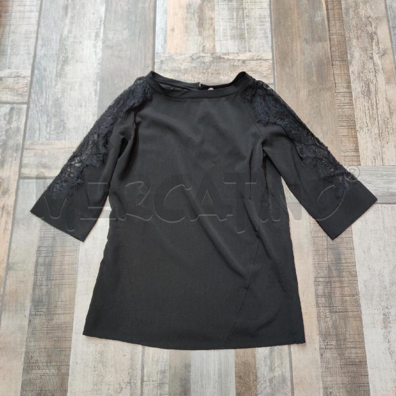 SOTTO GIACCA TWINSET MANICHE PIZZO NERO | Mercatino dell'Usato Settimo torinese 1