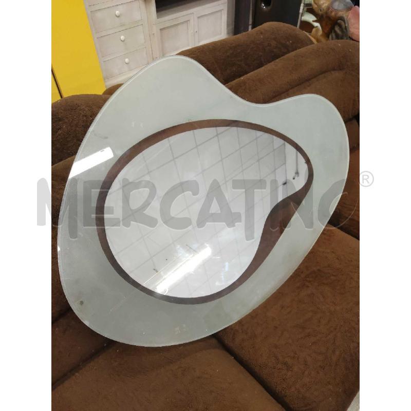 SPECCHIERA STILE ONDA VETRO | Mercatino dell'Usato Settimo torinese 3
