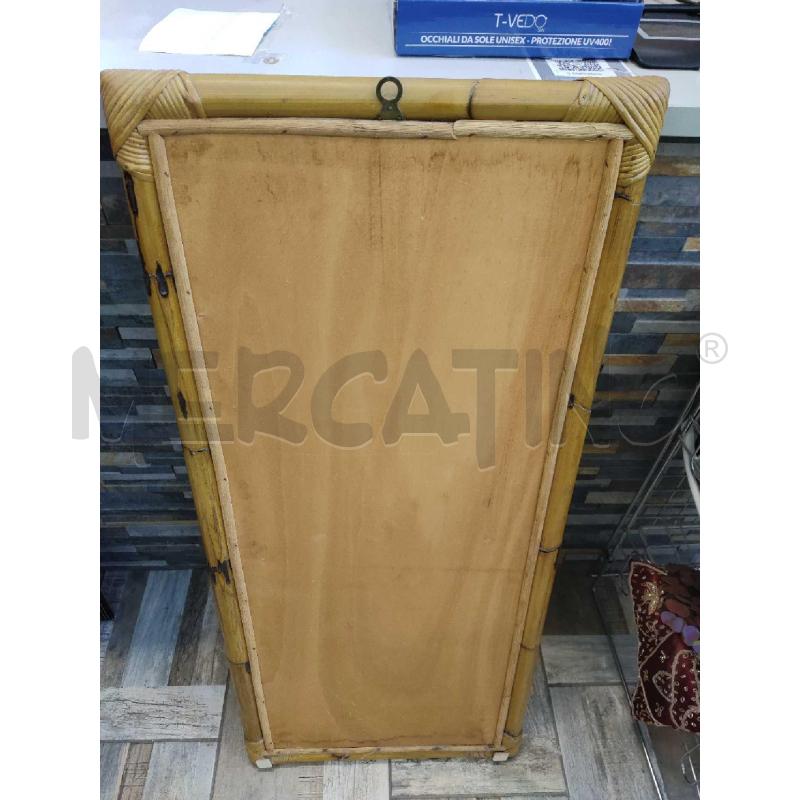 SPECCHIO BAMBOO 110*50 CM | Mercatino dell'Usato Settimo torinese 3