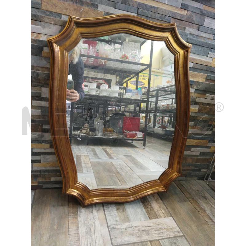 SPECCHIO GRANDE CON CORNICE BRONZEA | Mercatino dell'Usato Settimo torinese 1