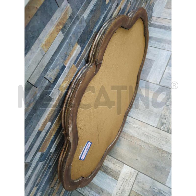 SPECCHIO NUVOLETTA CON CORNICE LEGNO | Mercatino dell'Usato Settimo torinese 3