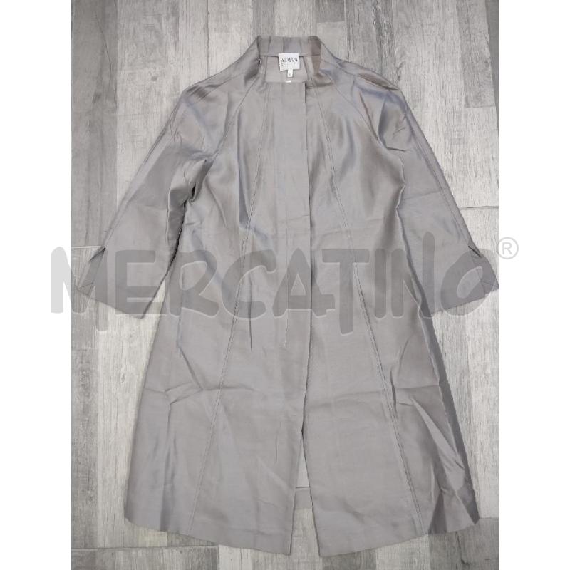 SPOLVERINO DONNA GIORGIO ARMANI GRIGIO MISTO SETA | Mercatino dell'Usato Settimo torinese 1