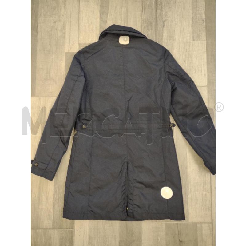SPOLVERINO DONNA WOOLRICH BLU ZIP DORATA | Mercatino dell'Usato Settimo torinese 1
