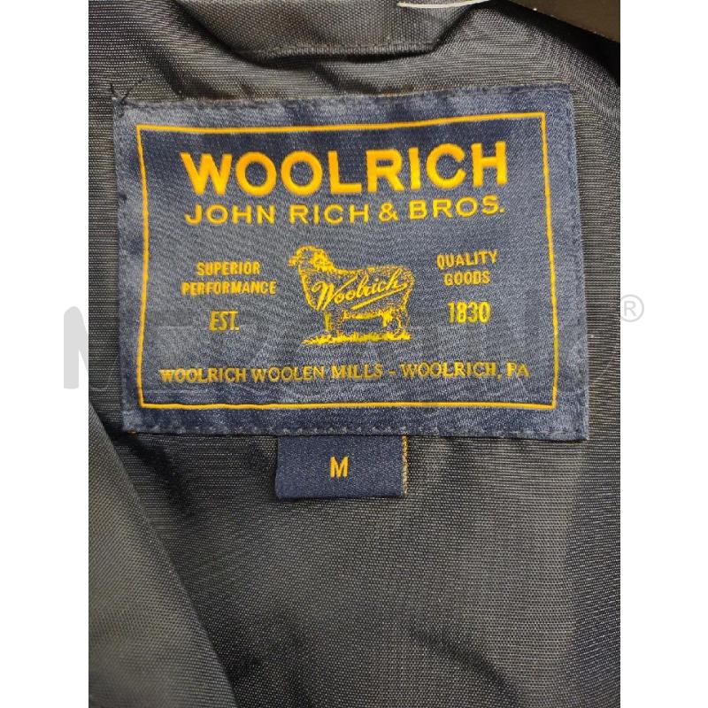 SPOLVERINO DONNA WOOLRICH BLU ZIP DORATA | Mercatino dell'Usato Settimo torinese 2