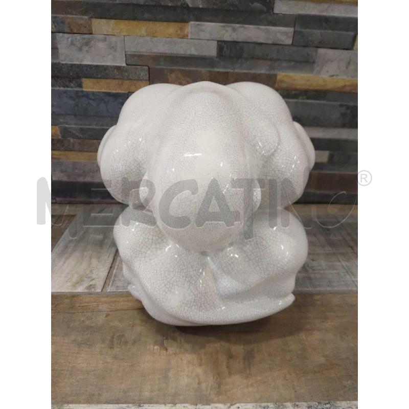 STATUA BUDDHA RACCOGLIMENTO CERAMICHE ROMANI | Mercatino dell'Usato Settimo torinese 1