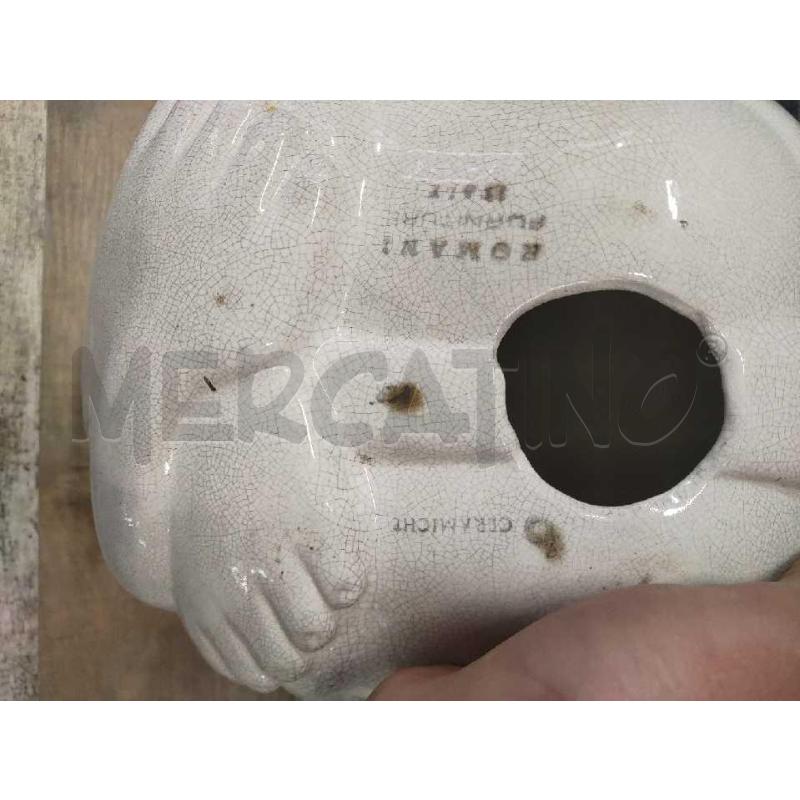 STATUA BUDDHA RACCOGLIMENTO CERAMICHE ROMANI | Mercatino dell'Usato Settimo torinese 4
