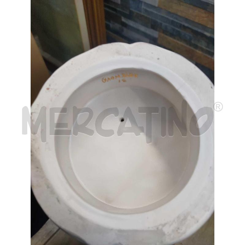 STATUA CERAMICA ARTENOVA CONTADINO CON CAPPELLO VERDE | Mercatino dell'Usato Settimo torinese 5