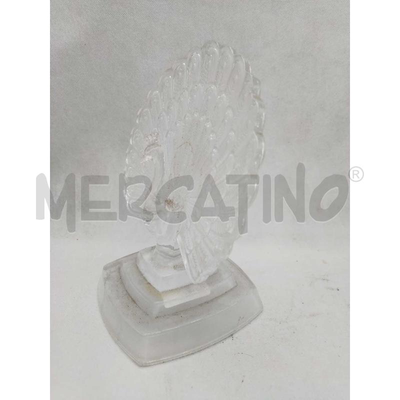 STATUETTA PAVONE DI CRISTALLO | Mercatino dell'Usato Settimo torinese 2