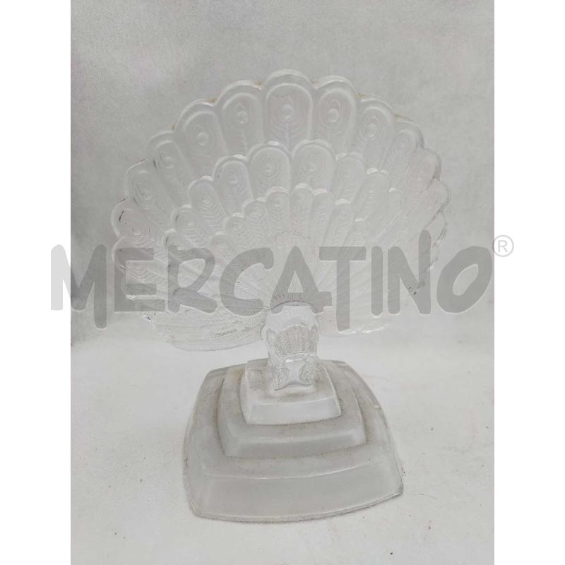 STATUETTA PAVONE DI CRISTALLO | Mercatino dell'Usato Settimo torinese 3